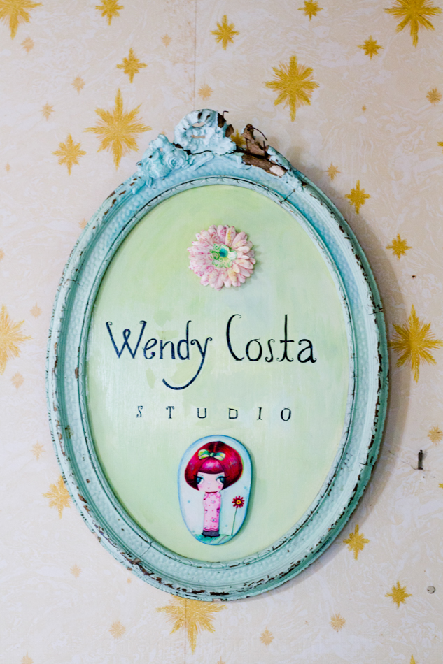 Wendy Costa’s art, home, and studio.